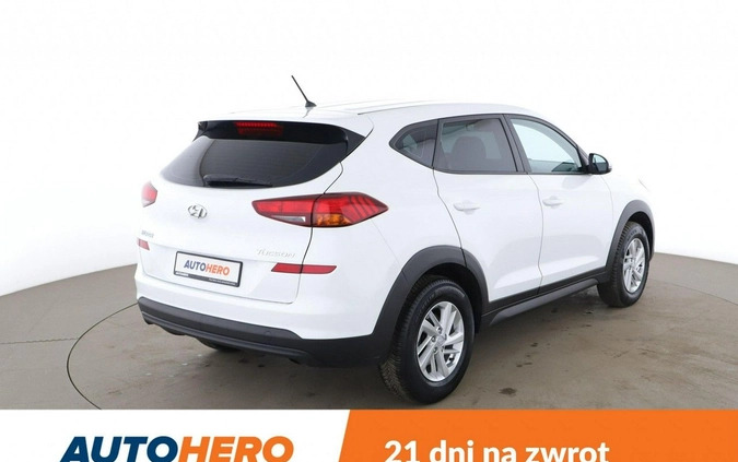 Hyundai Tucson cena 75700 przebieg: 39349, rok produkcji 2019 z Sompolno małe 379